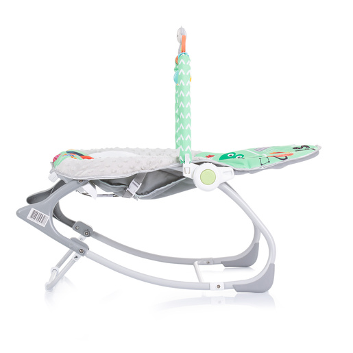 Chipolino glazbena ležaljka Baby Spa Green