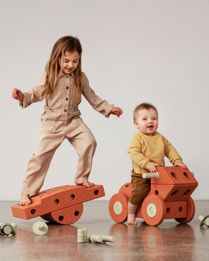 MODU Dreamer set Burnt Orange/Dusty Green