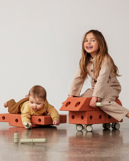 MODU Explorer set Burnt Orange/Dusty Green