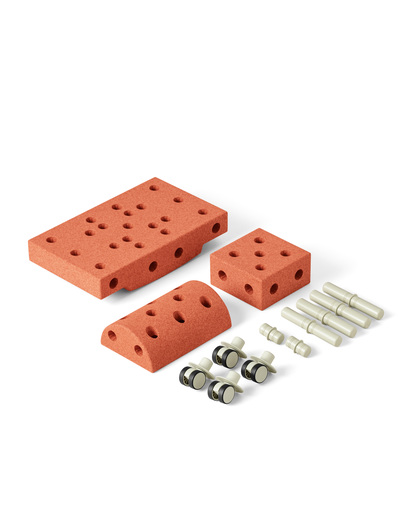 MODU Curiosity set Burnt Orange/Dusty Green