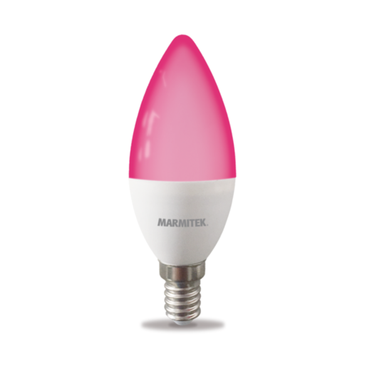 MARMITEK pametna Wi-Fi LED žarulja u boji - E14, 4.5W