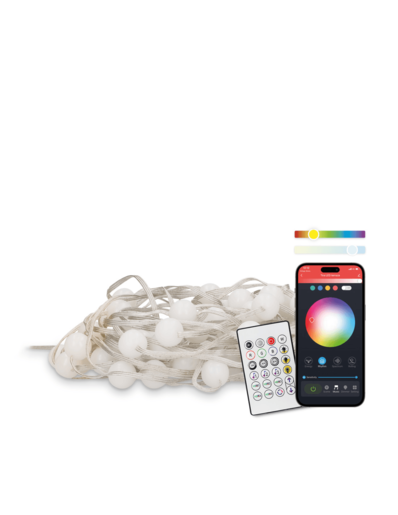 KSIX ColorLed bubbles traka, glazbeni način rada, 16 milijuna raznih boja, 10m