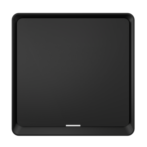 MARMITEK Zigbee pametni zidni prekidač - na baterije, višenamjenski gumb, crni