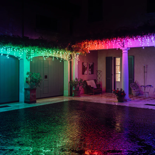 Twinkly Icicle pametne lampice, višebojno izdanje, 190L 4.3mm, BT+WIFI