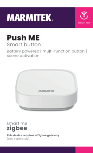 MARMITEK, Zigbee pametna tipka - na baterije, višenamjenski gumb