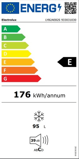 Electrolux zamrzivač LYB2AE82S