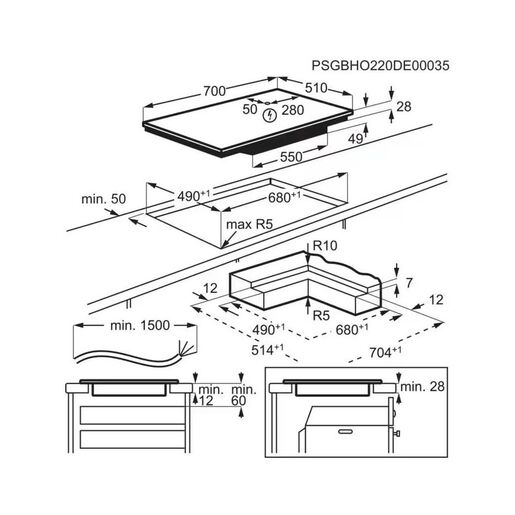 AEG ploča IKE74441IB