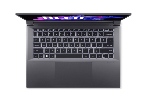Acer Swift X 14, NX.KEVEX.00A, 14,5 OLED 2,8K 120Hz, Intel Core i7 13700H, 32GB RAM, 1TB PCIe NVMe SSD, NVIDIA GeForce RTX 4050, Free DOS, laptop