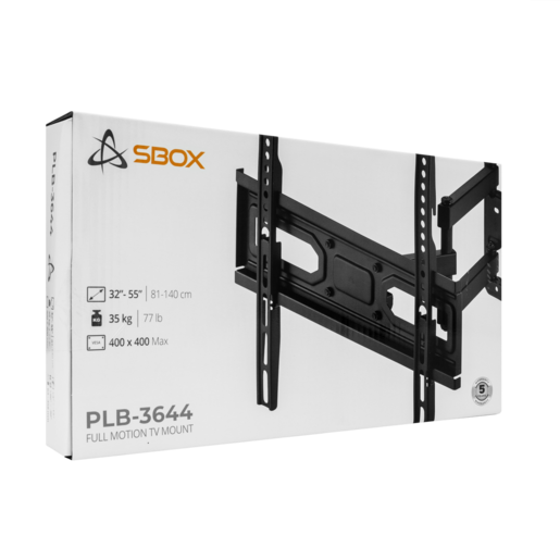 SBOX zidni nosač PLB-3644-2, 32-55", do 35kg, 400x400