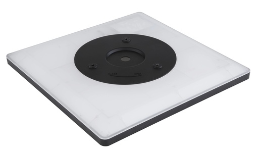 Stropna svjetiljka SAPANA (Ø42 cm), LED, IP44, crno-bijela