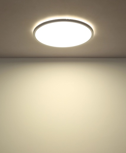 Stropna svjetiljka SAPANA (Ø42 cm), LED, IP44, okrugla, bijela