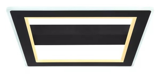Stropna LED svjetiljka MATTIA (45x45 cm), IP20, crna