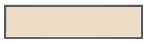 Stropna svjetiljka DORO (120x30 cm), LED, IP20, smeđa