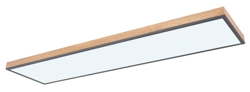 Stropna svjetiljka DORO (120x30 cm), LED, IP20, smeđa