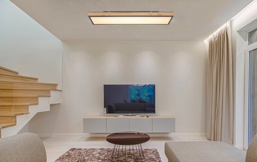 Stropna svjetiljka DORO (120x30 cm), LED, IP20, smeđa