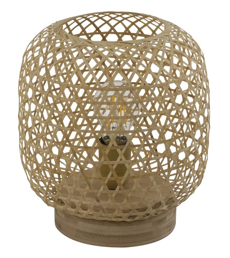 Stolna svjetiljka MIRENA, E27, IP20, smeđa