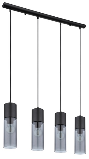 Viseća svjetiljka ANNIKA, E27, IP20, crna