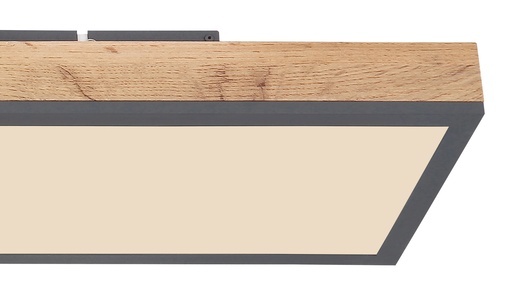 Stropna svjetiljka DORO (80x20 cm), LED, IP20, smeđa