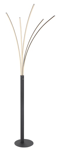 Podna svjetiljka BIZZY, LED, IP20, crna