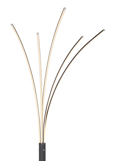 Podna svjetiljka BIZZY, LED, IP20, crna