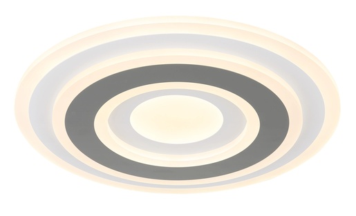 Stropna svjetiljka SABATINO (Ø 38 cm), LED, IP20, bijela