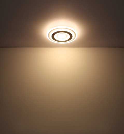 Stropna svjetiljka SABATINO (Ø 38 cm), LED, IP20, bijela