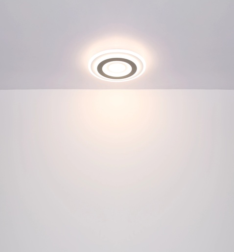 Stropna svjetiljka SABATINO (Ø 38 cm), LED, IP20, bijela