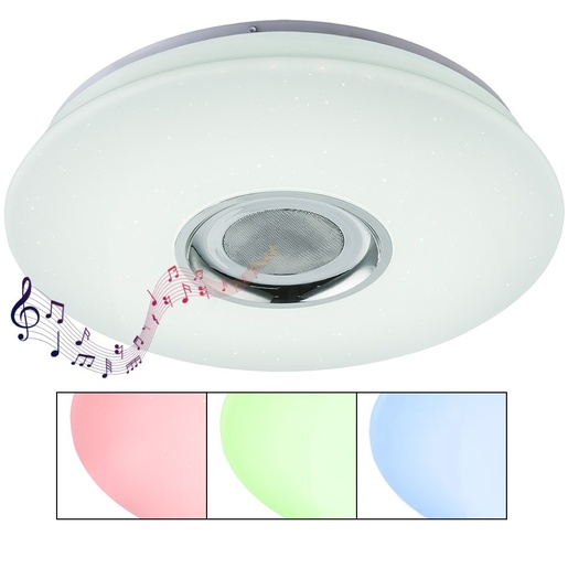 Stropna svjetiljka NICOLE (Ø 40 cm), LED, IP20, bijela