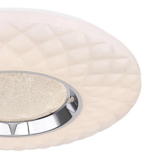 Stropna svjetiljka MAGNIFIQUE (Ø 49 cm), LED, IP20, SMART, bijela