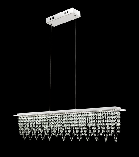 Viseća svjetiljka SCALA, LED, IP20, srebrna