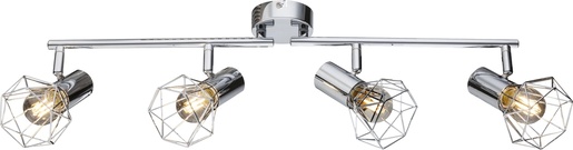 Stropni reflektor XARA I, 4xE14, IP20, srebrna