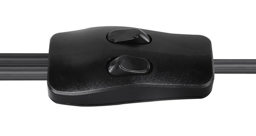 Podna svjetiljka MINA, 2xE27, IP20, crna