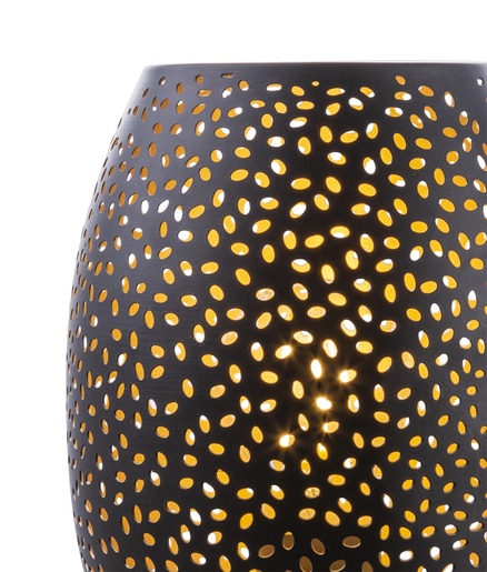 Stolna svjetiljka NARRI, E27, IP20, crno-zlatna