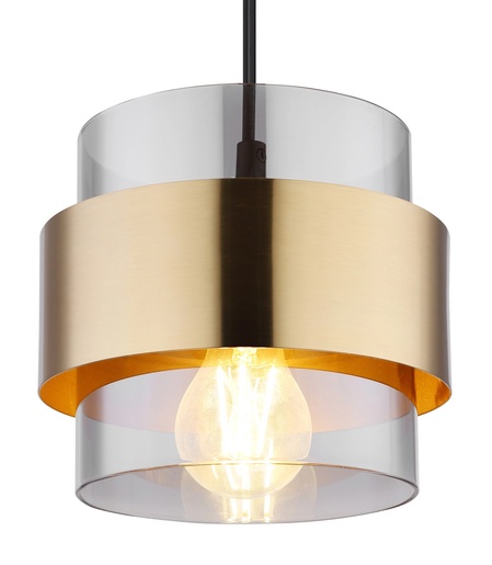 Viseća svjetiljka MILLEY, E27, IP20, crna