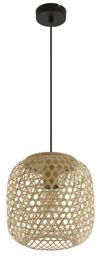 Viseća svjetiljka MIRENA, E27, IP20, smeđa