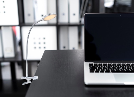 Stolna svjetiljka PEGASI, IP20, srebrna