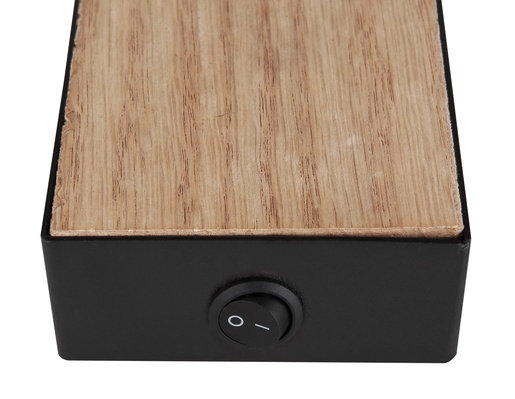 Zidni reflektor ROBBY, IP20, crna