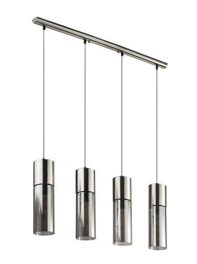 Viseća svjetiljka ANNIKA, 4xE27, IP20, siva