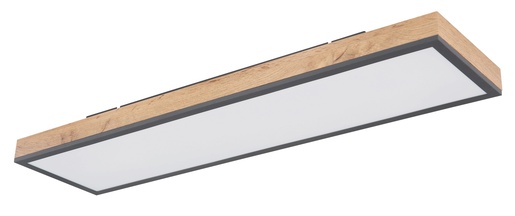 Stropna svjetiljka, DORO (80x20 cm), LED, IP20, smeđa