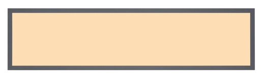 Stropna svjetiljka, DORO (80x20 cm), LED, IP20, smeđa