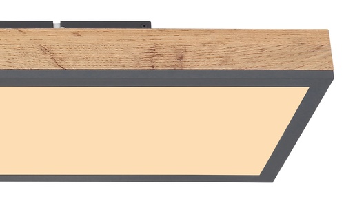 Stropna svjetiljka, DORO (80x20 cm), LED, IP20, smeđa