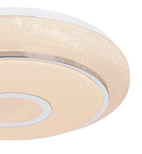 Stropna svjetiljka DANI (Ø50 cm), LED, siva