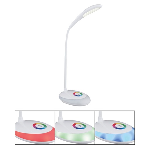 Stolna svjetiljka MINEA, IP20, bijela