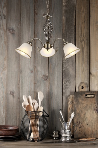 Viseći luster ODIN, 3xE27, IP20, siva