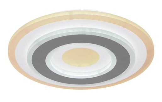 Stropna svjetiljka SABATINO (Ø 30 cm), LED, bijela