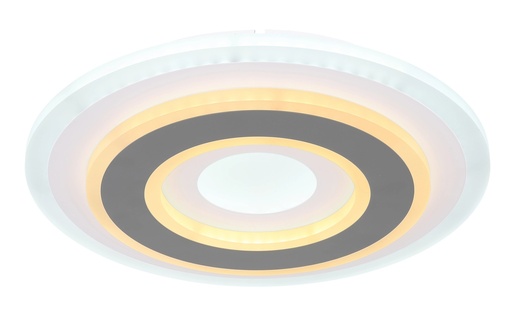 Stropna svjetiljka SABATINO (Ø 30 cm), LED, bijela