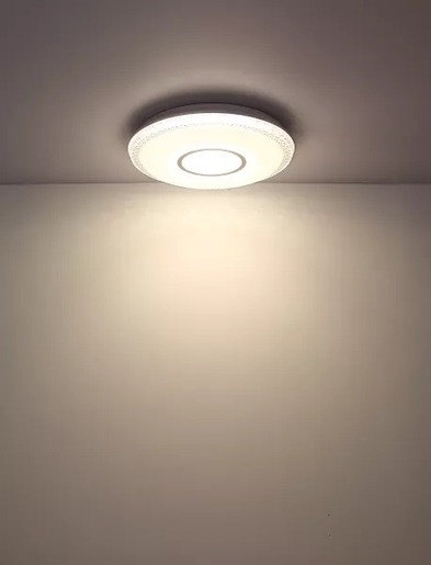 Stropna svjetiljka KLEMENS (Ø50 cm), LED, bijela