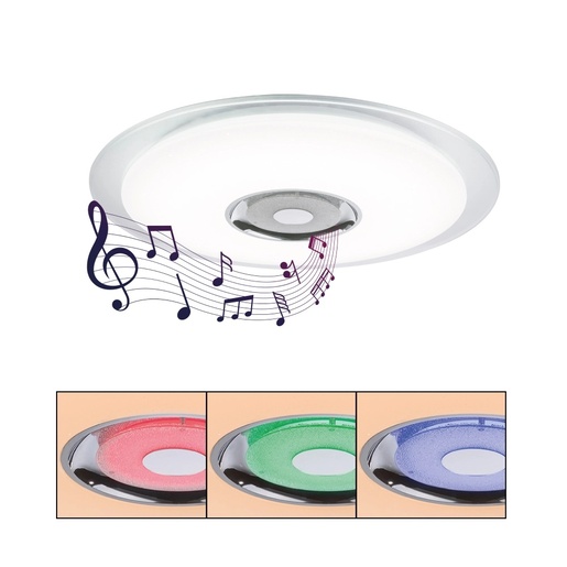 Stropna svjetiljka TUNE (Ø 60 cm), LED, bijela