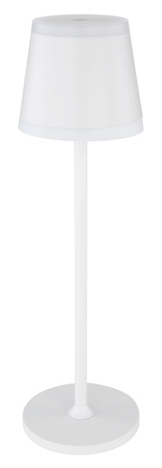 Stolna svjetiljka RIDLEY, IP54, bijela