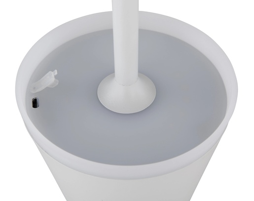 Stolna svjetiljka RIDLEY, IP54, bijela